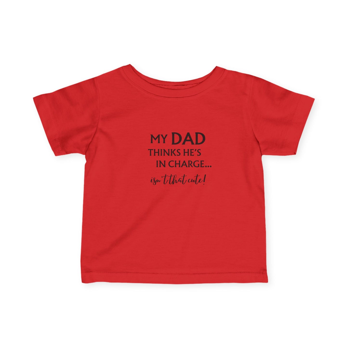 Cute Dad T-Shirt for Kids, Funny Kids Tee, Baby Shower Gift, New Dad Gift, Toddler Gift, Playful Infant Top