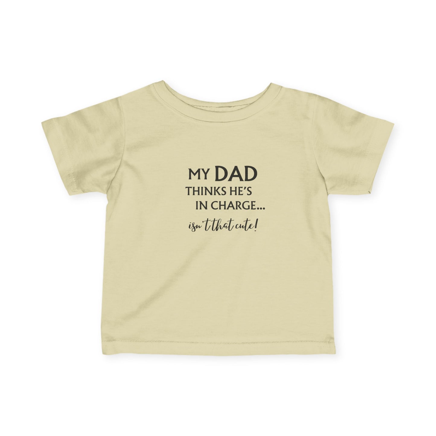 Cute Dad T-Shirt for Kids, Funny Kids Tee, Baby Shower Gift, New Dad Gift, Toddler Gift, Playful Infant Top