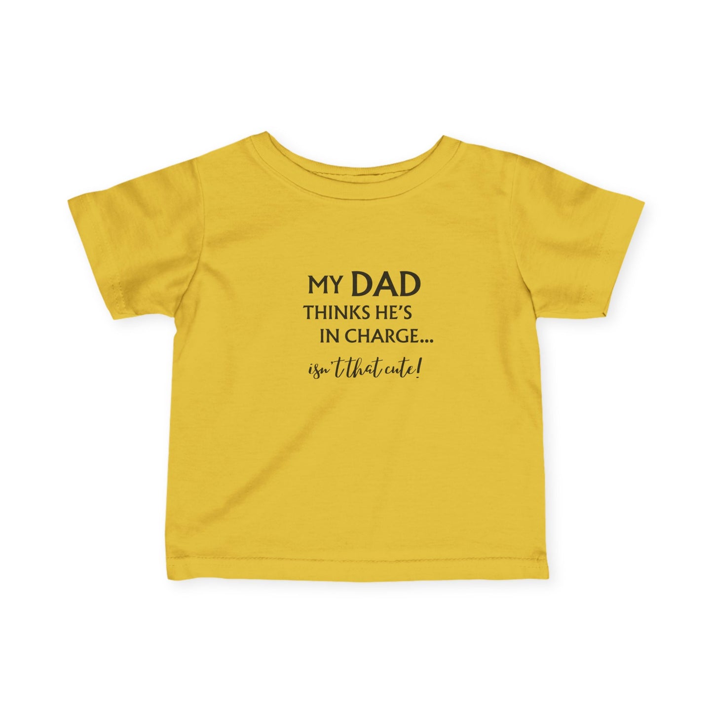 Cute Dad T-Shirt for Kids, Funny Kids Tee, Baby Shower Gift, New Dad Gift, Toddler Gift, Playful Infant Top