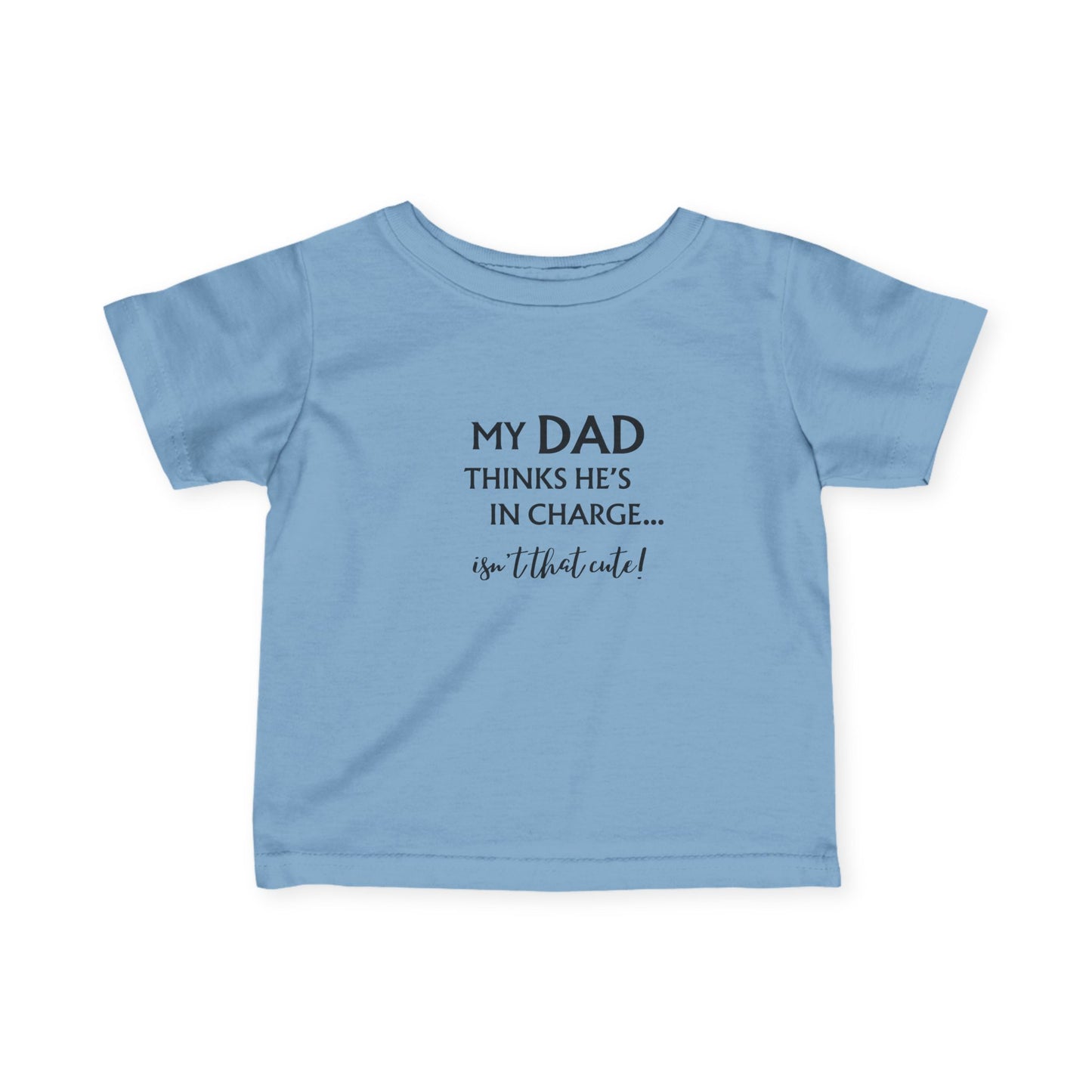 Cute Dad T-Shirt for Kids, Funny Kids Tee, Baby Shower Gift, New Dad Gift, Toddler Gift, Playful Infant Top