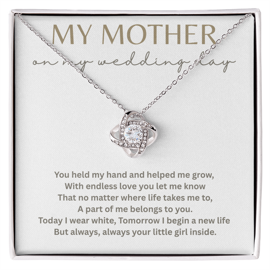 Necklace for my Mother/Wedding gift/Gift from daughter