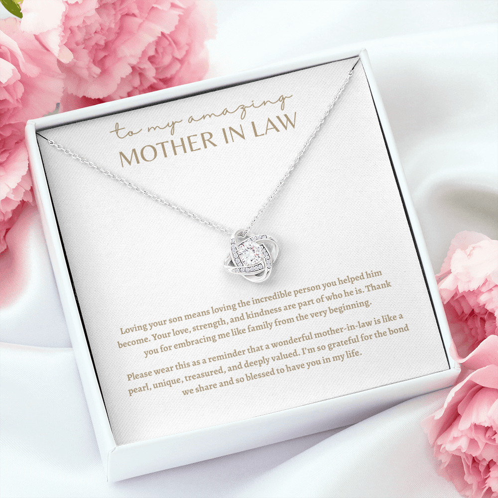 To My Amazing Mother in Law Necklace