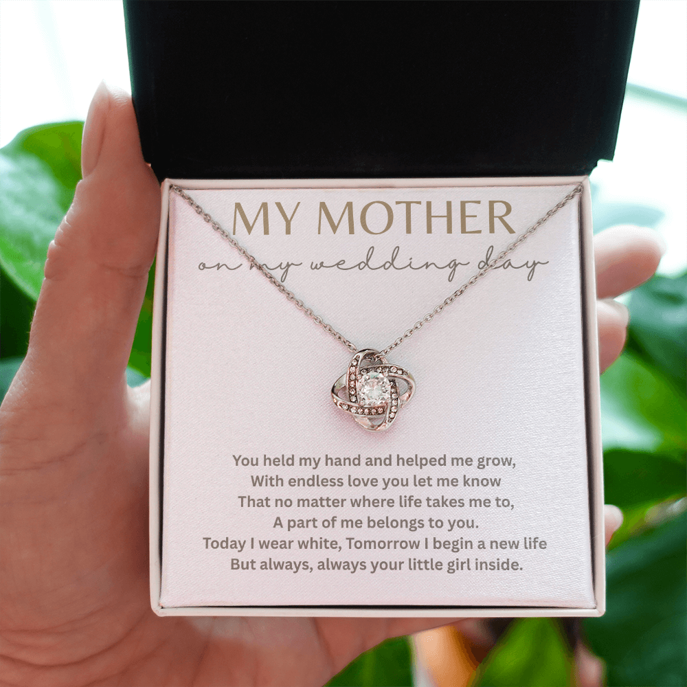 Necklace for my Mother/Wedding gift/Gift from daughter