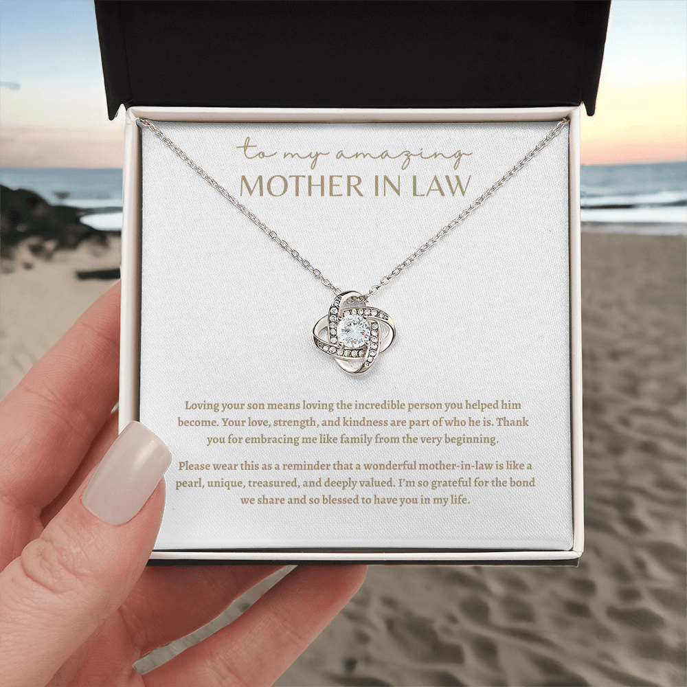 To My Amazing Mother in Law Necklace