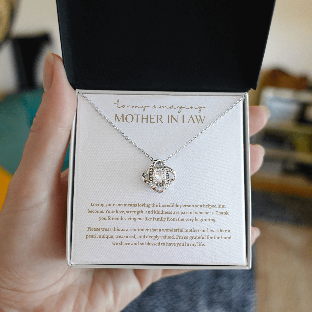To My Amazing Mother in Law Necklace