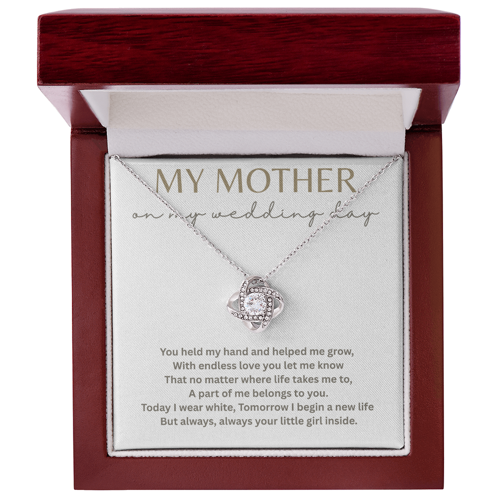Necklace for my Mother/Wedding gift/Gift from daughter