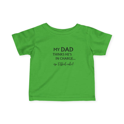 Cute Dad T-Shirt for Kids, Funny Kids Tee, Baby Shower Gift, New Dad Gift, Toddler Gift, Playful Infant Top