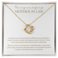 To My Amazing Mother in Law Necklace
