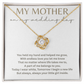Necklace for my Mother/Wedding gift/Gift from daughter