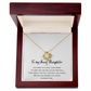 To My Bonus Daughter Necklace
