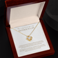 To My Amazing Mother in Law Necklace