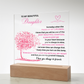 To Daughter from Dad/From Mom to Daughter/Love Daughter Plaque